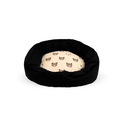 Little Calm Bear ROund Dog Bed Cover