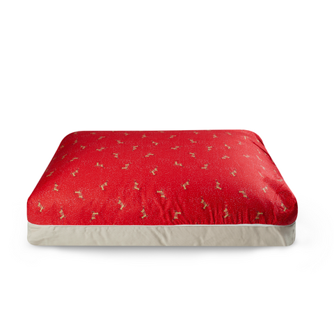 Reindeer Christmas Dog Bed Dreamcastle