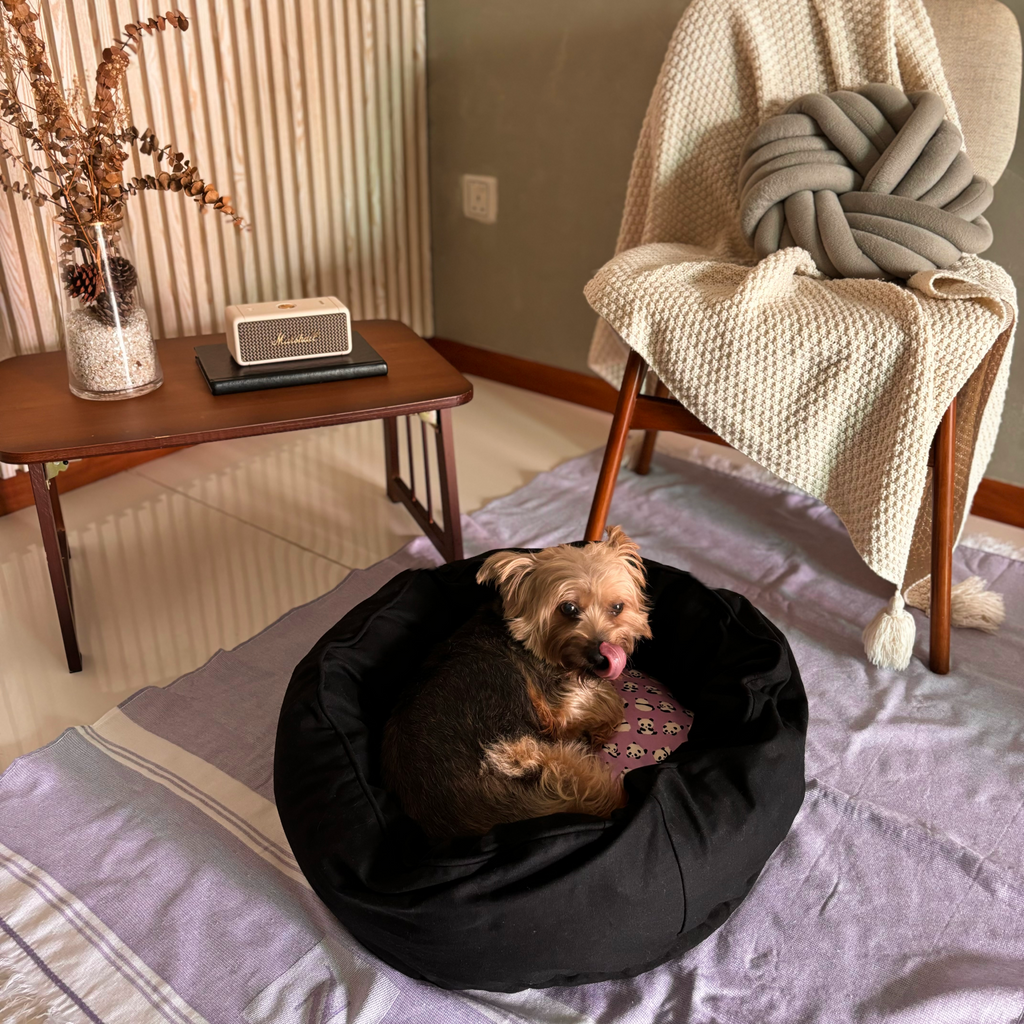 Panda Dreamcastle Cooling Round Bed For Puppies