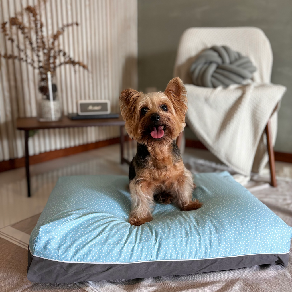 Nightstar Dreamcastle Cooling Dog Bed Lifestyle
