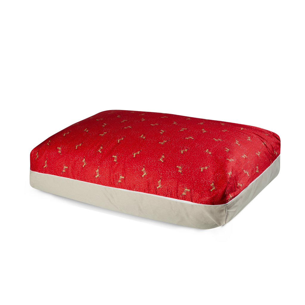 Christmas Cooling Dog Bed Medium Size