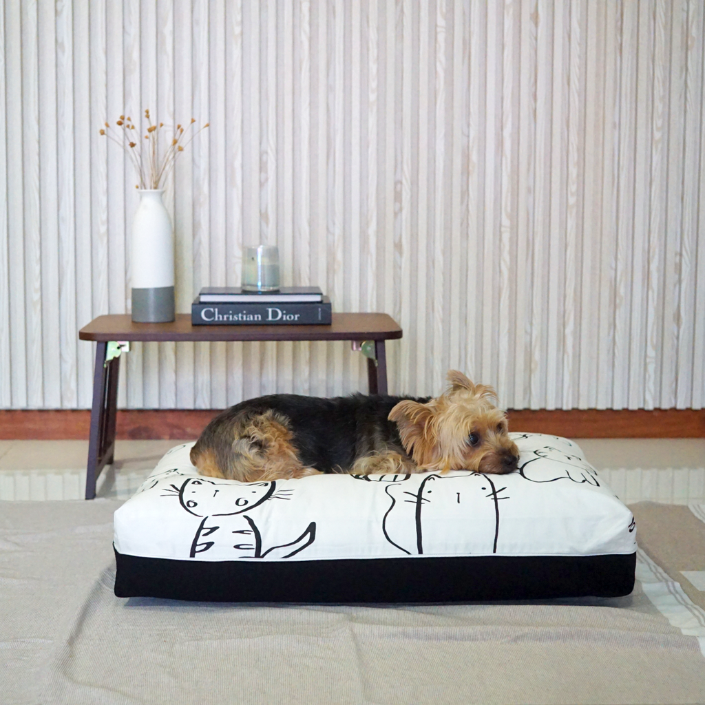 Dreamcastle natural dog bed cover for dog with sensitive skin