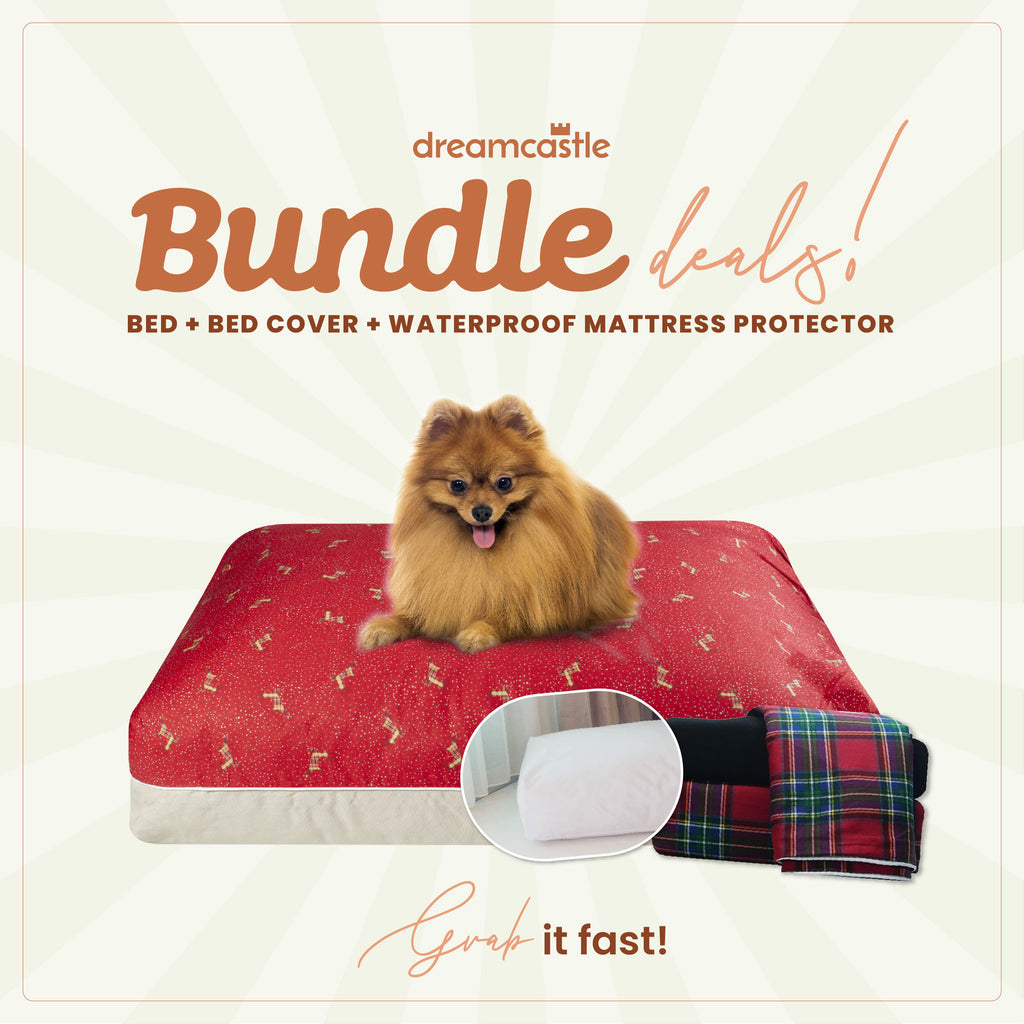 Dreamcastle Christmas Dog Bed Bundle Deal